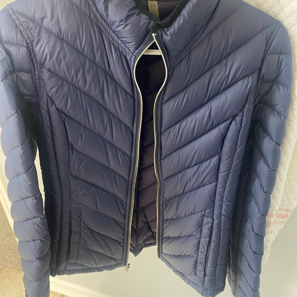 Navy blue Michael Kors coat